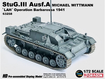 Stug.Iii Ausf.A Michael Wittmann 'lah', France 1940 - zdjęcie 2