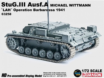 Stug.Iii Ausf.A Michael Wittmann 'lah', France 1940 - zdjęcie 4