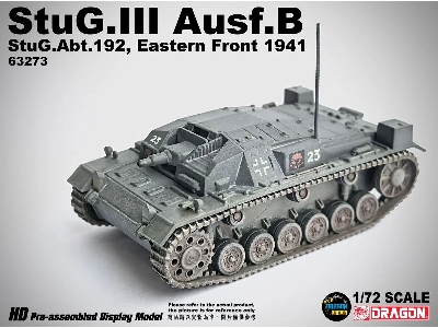 Stug.Iii Ausf. B - Stug.Abt.192 (Eastern Front 1941) - zdjęcie 1