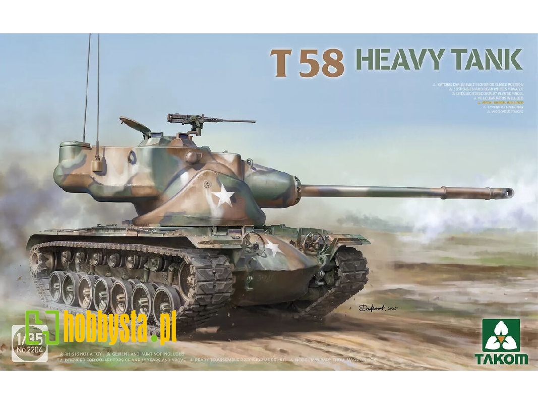 T58 Heavy Tank - zdjęcie 1 T58 Heavy Tank - zdjęcie 1