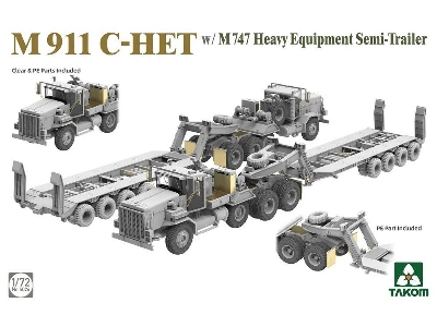 M911 C-het With M747 Heavy Equipment Semi-trailer - zdjęcie 2