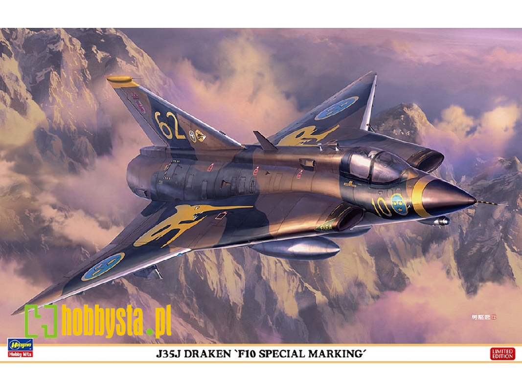 J35j Draken 'f10 Special Marking' - zdjęcie 1 J35j Draken 'f10 Special Marking' - zdjęcie 1