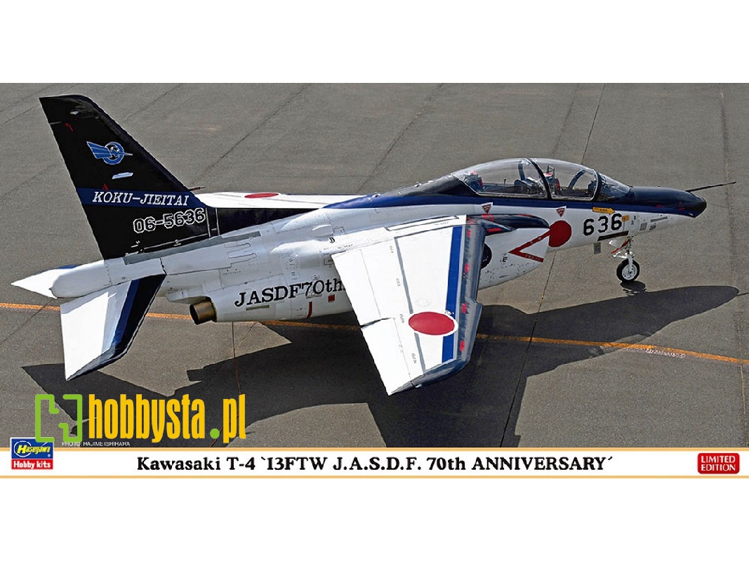 Kawasaki T-4 '13ftw J.A.S.D.F. 70th Anniversary' - zdjęcie 1 Kawasaki T-4 '13ftw J.A.S.D.F. 70th Anniversary' - zdjęcie 1