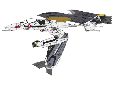 Vf-0s Gerwalk With Ghost 'macross Zero' - zdjęcie 14