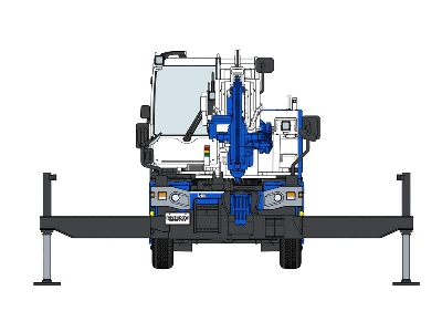 Tadano Rough Terrain Crane Gr-130nl/N Crevo Mini G4 'h-type Outrigger' - zdjęcie 6