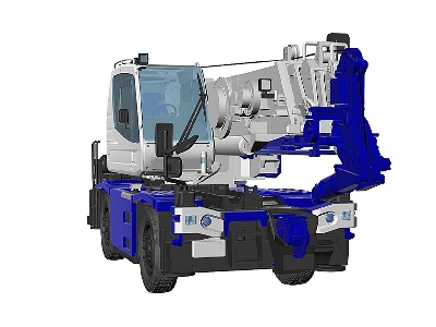 Tadano Rough Terrain Crane Gr-130nl/N Crevo Mini G4 'h-type Outrigger' - zdjęcie 8