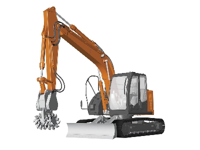 Hitachi Construction Machinery Excavator Zaxis 135us Cutter Heads - zdjęcie 5
