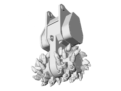 Hitachi Construction Machinery Excavator Zaxis 135us Cutter Heads - zdjęcie 7