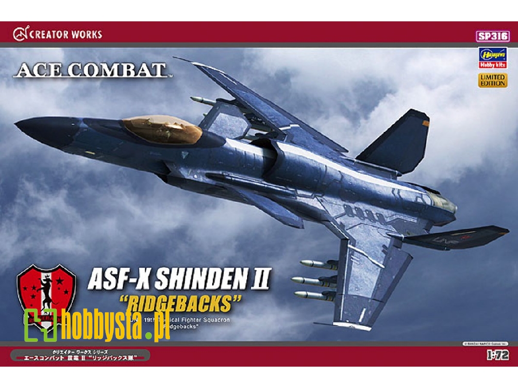 Ace Combat Asf-x Shinden Ii 'ridgebacks' - zdjęcie 1 Ace Combat Asf-x Shinden Ii 'ridgebacks' - zdjęcie 1