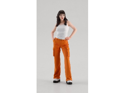 Datsun Sunny Truck Long Body Deluxe With Girl's Figure - zdjęcie 3