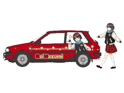 Toyota Starlet Ep71 'rei Hazumi' With Figure - Si-limited (3door) Middle Version - zdjęcie 6