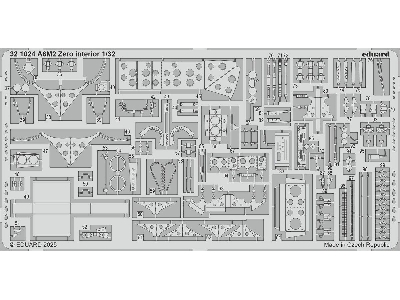 A6M2 Zero interior 1/32 - TAMIYA - zdjęcie 1