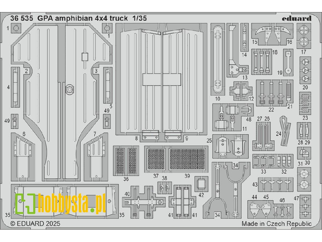 GPA amphibian 4x4 truck 1/35 - TAMIYA - zdjęcie 1 GPA amphibian 4x4 truck 1/35 - TAMIYA - zdjęcie 1
