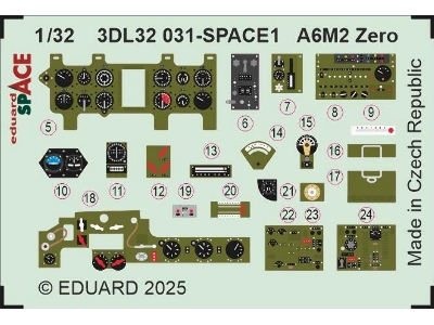 A6M2 Zero SPACE 1/32 - TAMIYA - zdjęcie 4