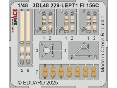 Fi 156C SPACE 1/48 - TAMIYA - zdjęcie 3