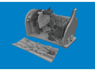 P-40E cockpit PRINT 1/48 - EDUARD - zdjęcie 1