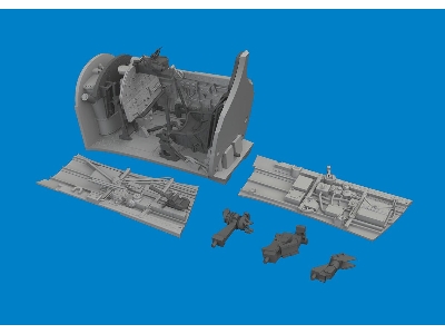 P-40E cockpit PRINT 1/48 - EDUARD - zdjęcie 3