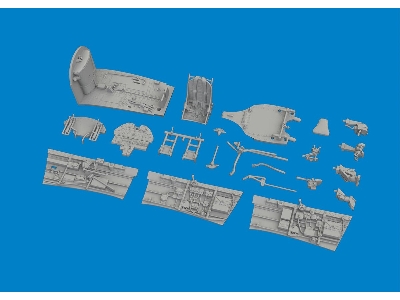 P-40E cockpit PRINT 1/48 - EDUARD - zdjęcie 4