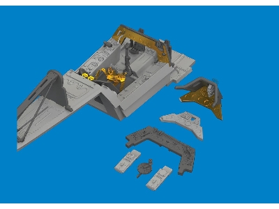 Fw 190A-3 cockpit PRINT 1/48 - EDUARD - zdjęcie 2