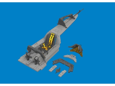 Fw 190A-3 cockpit PRINT 1/48 - EDUARD - zdjęcie 3