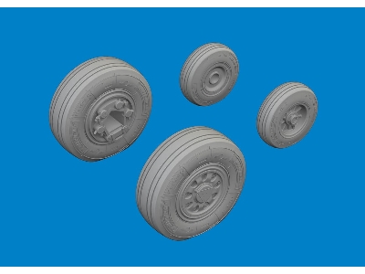 F-35C wheels 1/48 - TAMIYA - zdjęcie 2
