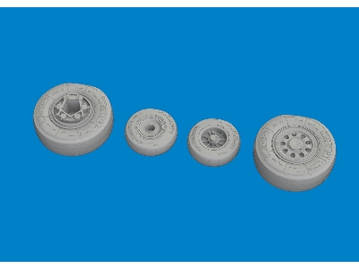 F-35C wheels 1/48 - TAMIYA - zdjęcie 3