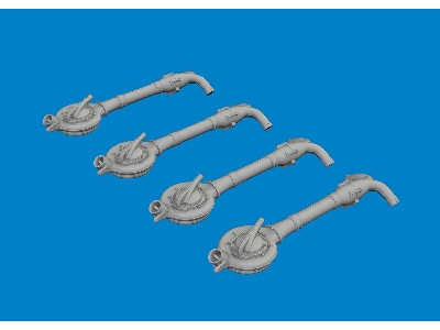 B-24D turbochargers PRINT 1/48 - HOBBY BOSS - zdjęcie 2