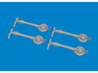 B-24D turbochargers PRINT 1/48 - HOBBY BOSS - zdjęcie 3