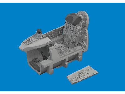 MiG-21bis cockpit PRINT 1/72 - EDUARD - zdjęcie 2