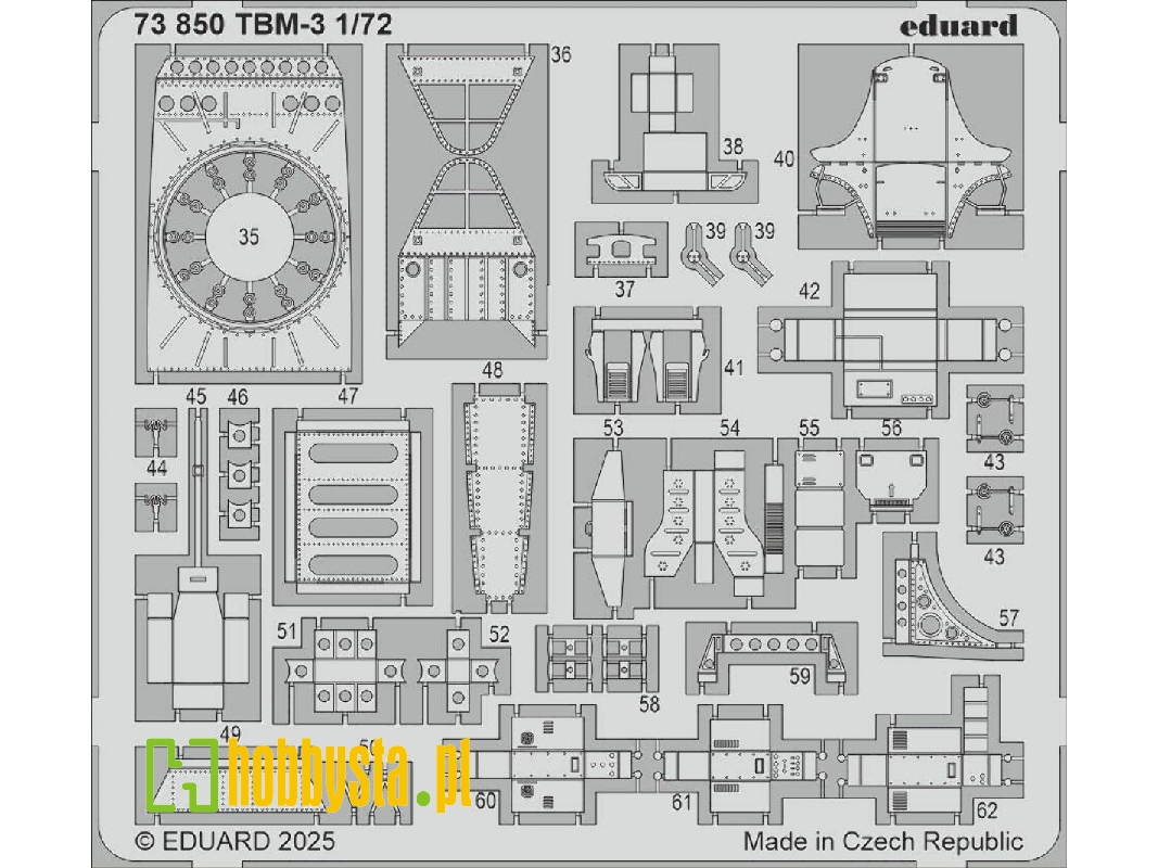 TBM-3 1/72 - HOBBY BOSS - zdjęcie 1 TBM-3 1/72 - HOBBY BOSS - zdjęcie 1