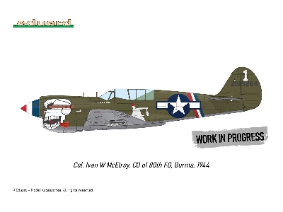 P-40N WARHAWK ROYAL CLASS DUAL COMBO 1/48 - zdjęcie 8