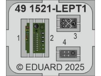 A6M5 (Mitsubishi) upgrade set 1/48 - EDUARD - zdjęcie 2