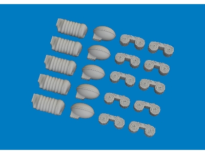 MG 15 magazines & case catchers PRINT 1/32 - zdjęcie 2
