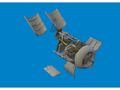 Fw 190A-6 engine & fuselage guns 1/48 - EDUARD - zdjęcie 3