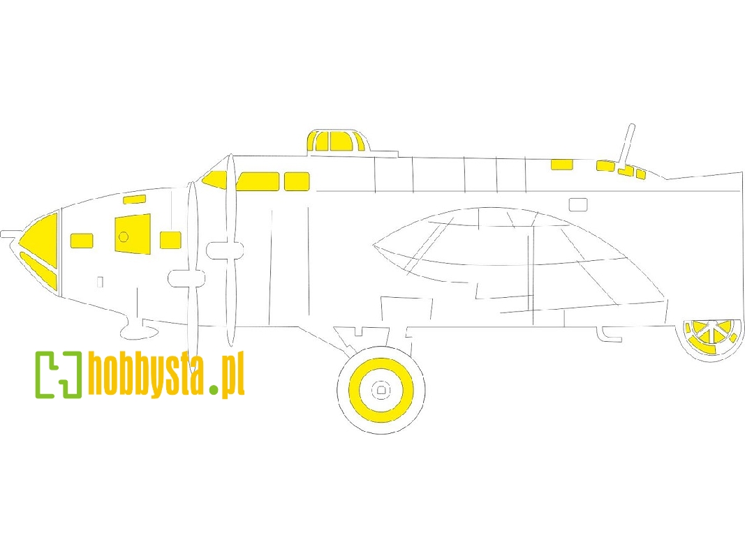 B-17F (alternate nose, frame X) TFace 1/48 - EDUARD - zdjęcie 1 B-17F (alternate nose, frame X) TFace 1/48 - EDUARD - zdjęcie 1