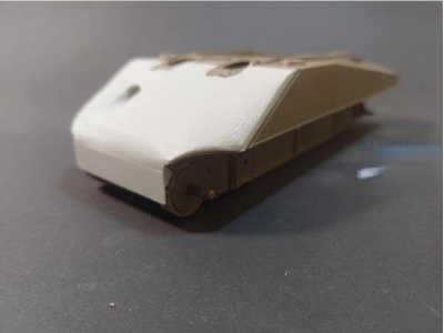 Concrete Armor For M4 'small Hatch' Hull - zdjęcie 1
