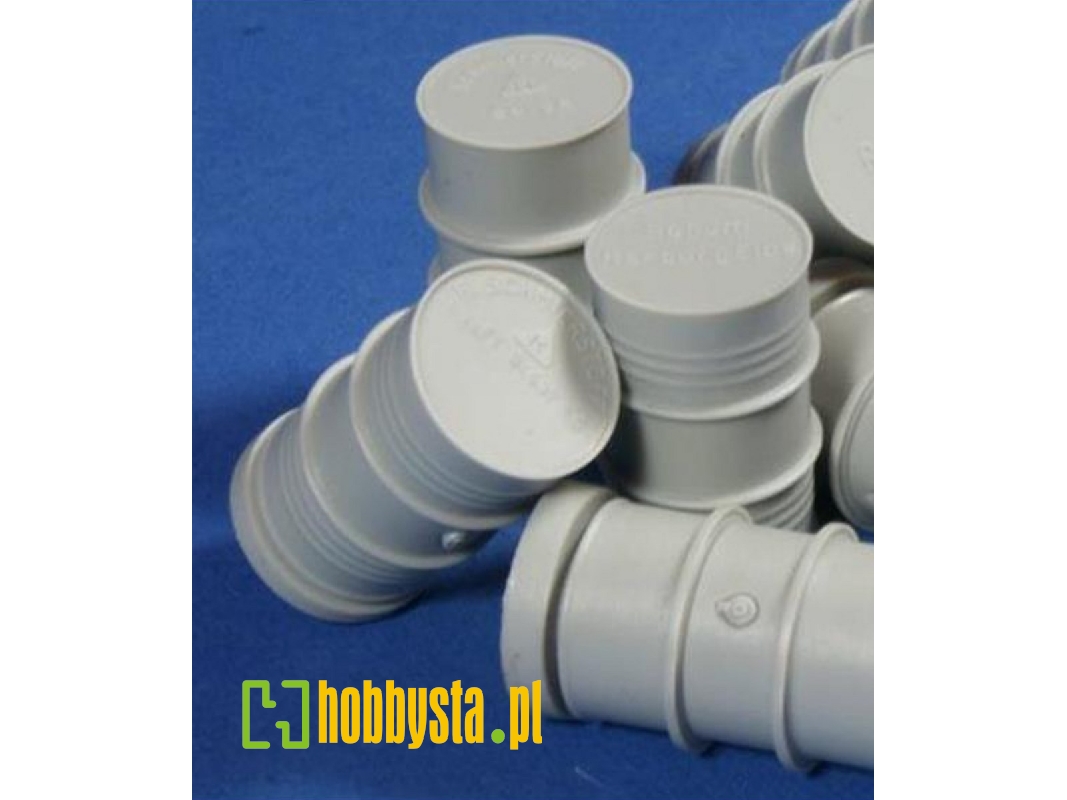 Wwii German Commercial 300l Fuel Drums (6pcs) - zdjęcie 1 Wwii German Commercial 300l Fuel Drums (6pcs) - zdjęcie 1
