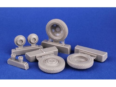 V3000s/Ssm Maultier Wheels (For Icm, Revell, Italeri) - zdjęcie 4