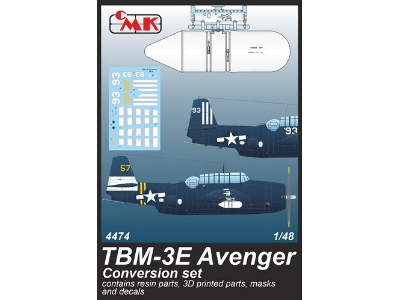 Tbm-3e Avenger Conversion Set (For Accurate Models, Academy And Italeri) - zdjęcie 1