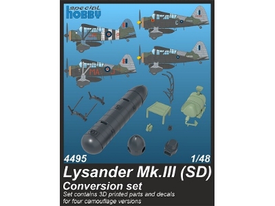 Westalnd Lysander Mk.Iii (Sd) - Conversion Set (For Airfix Kits) - zdjęcie 1