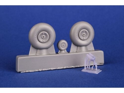 Bloch Mb.210 Wheels Set (For Azur/Frrom, Special Hobby) - zdjęcie 3