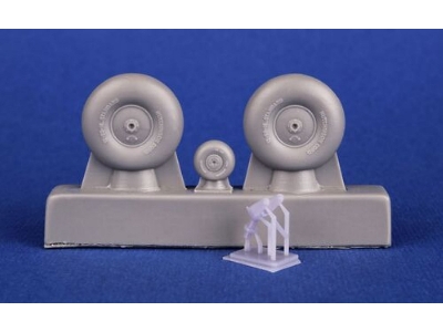 Bloch Mb.210 Wheels Set (For Azur/Frrom, Special Hobby) - zdjęcie 4