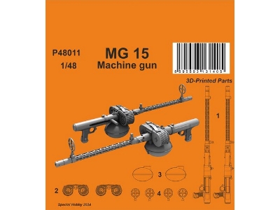 Mg 15 Machine Gun (2pcs) - zdjęcie 1