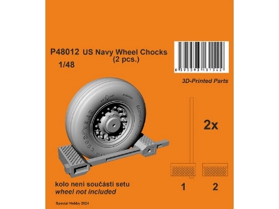 Us Navy Wheel Chocks (2pcs) - zdjęcie 1