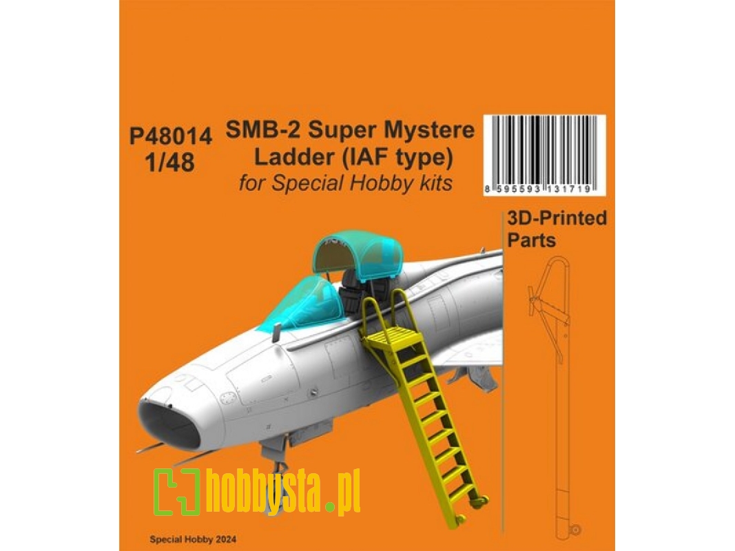 Smb-2 Super Mystere Ladder (Iaf Type) (For Special Hobby Kits) - zdjęcie 1 Smb-2 Super Mystere Ladder (Iaf Type) (For Special Hobby Kits) - zdjęcie 1