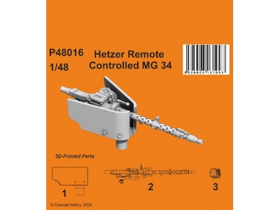 Hetzer Remote Controlled Mg 34 (For Tamiya) - zdjęcie 1