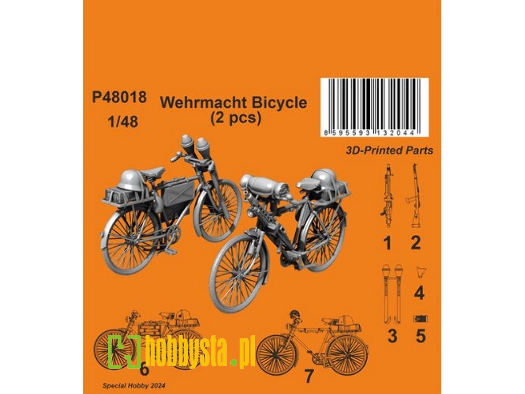 Wehrmacht Bicycle (2pcs) - zdjęcie 1 Wehrmacht Bicycle (2pcs) - zdjęcie 1