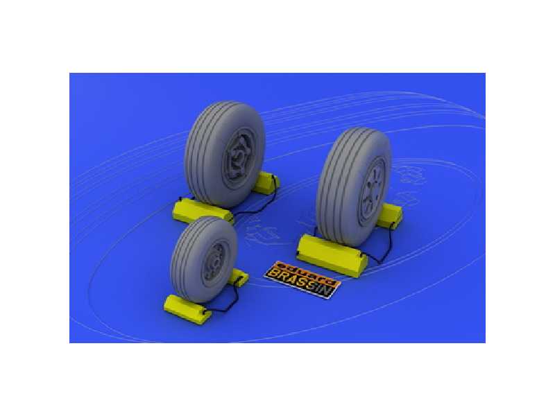 F-22A wheels 1/48 - Hasegawa - żywica i blaszki - zdjęcie 1 F-22A wheels 1/48 - Hasegawa - żywica i blaszki - zdjęcie 1