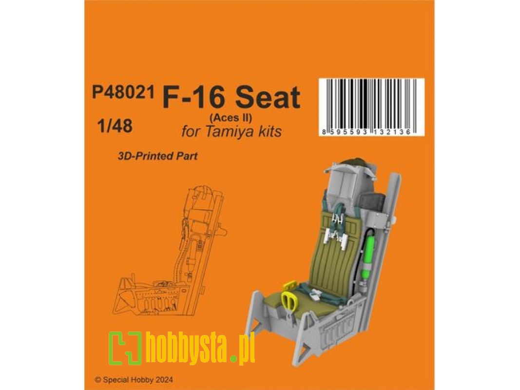F-16 Seat (Aces Ii) (For Tamiya) - zdjęcie 1 F-16 Seat (Aces Ii) (For Tamiya) - zdjęcie 1