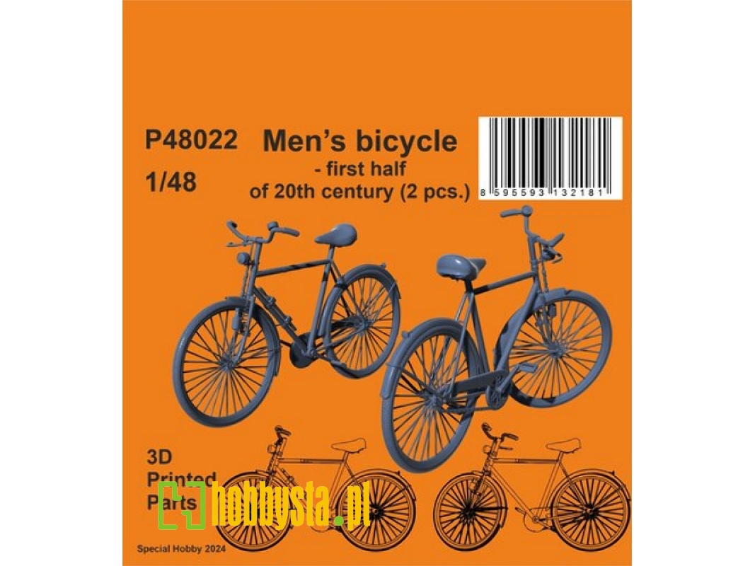 Men's Bicycle - First Half Of 20th Century (2pcs) - zdjęcie 1 Men's Bicycle - First Half Of 20th Century (2pcs) - zdjęcie 1